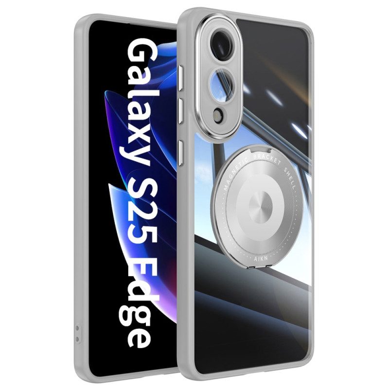 Hülle Samsung Galaxy S25 5g Edge Drehbarer Halter Und Objektivschutz