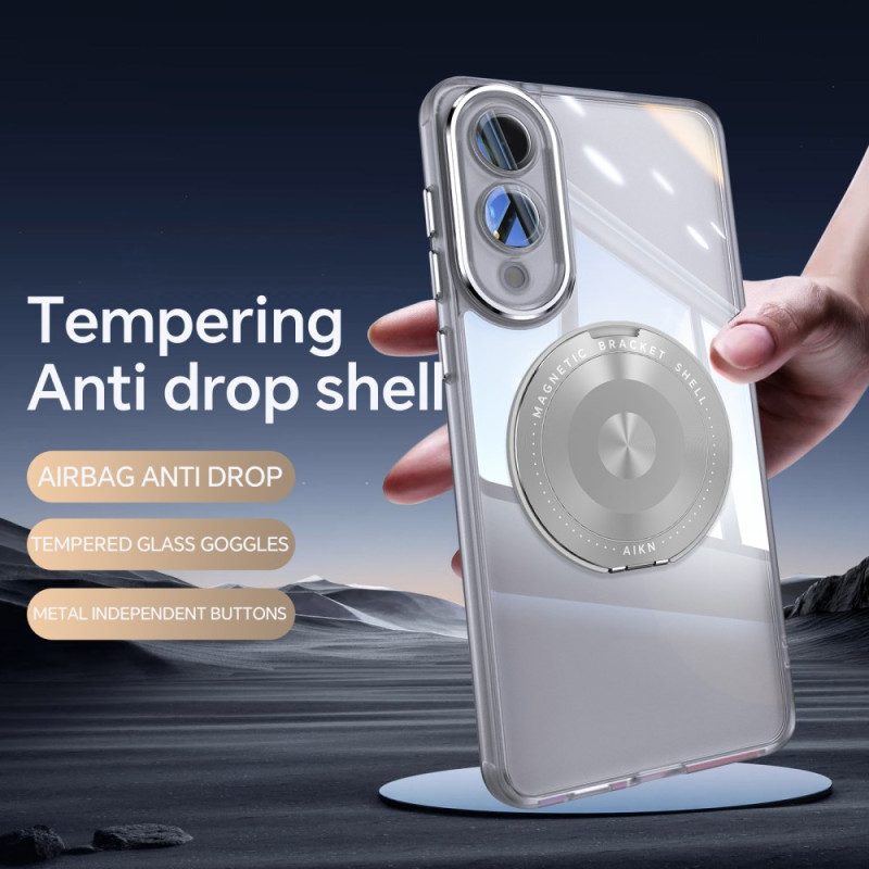 Hülle Samsung Galaxy S25 5g Edge Drehbarer Halter Und Objektivschutz