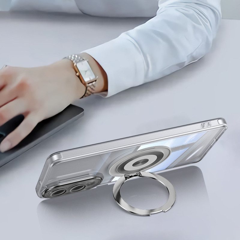 Hülle Samsung Galaxy S25 5g Edge Drehbarer Halter Und Objektivschutz