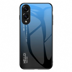 Hülle Samsung Galaxy S25 5g Edge Handyhülle Gehärtetes Glas