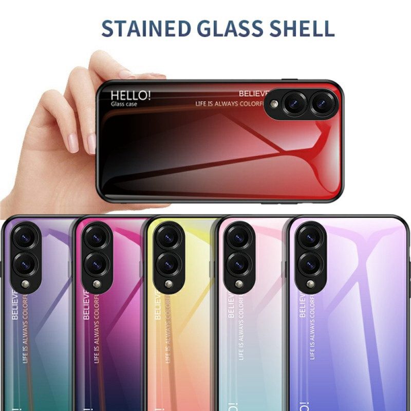 Hülle Samsung Galaxy S25 5g Edge Handyhülle Gehärtetes Glas