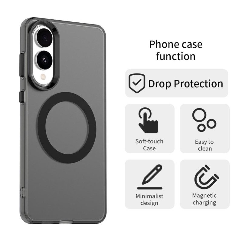 Hülle Samsung Galaxy S25 5g Edge Handyhülle Magsafe-kompatibler Hybrid