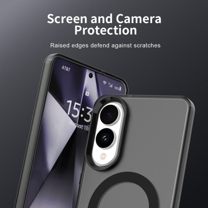 Hülle Samsung Galaxy S25 5g Edge Handyhülle Magsafe-kompatibler Hybrid