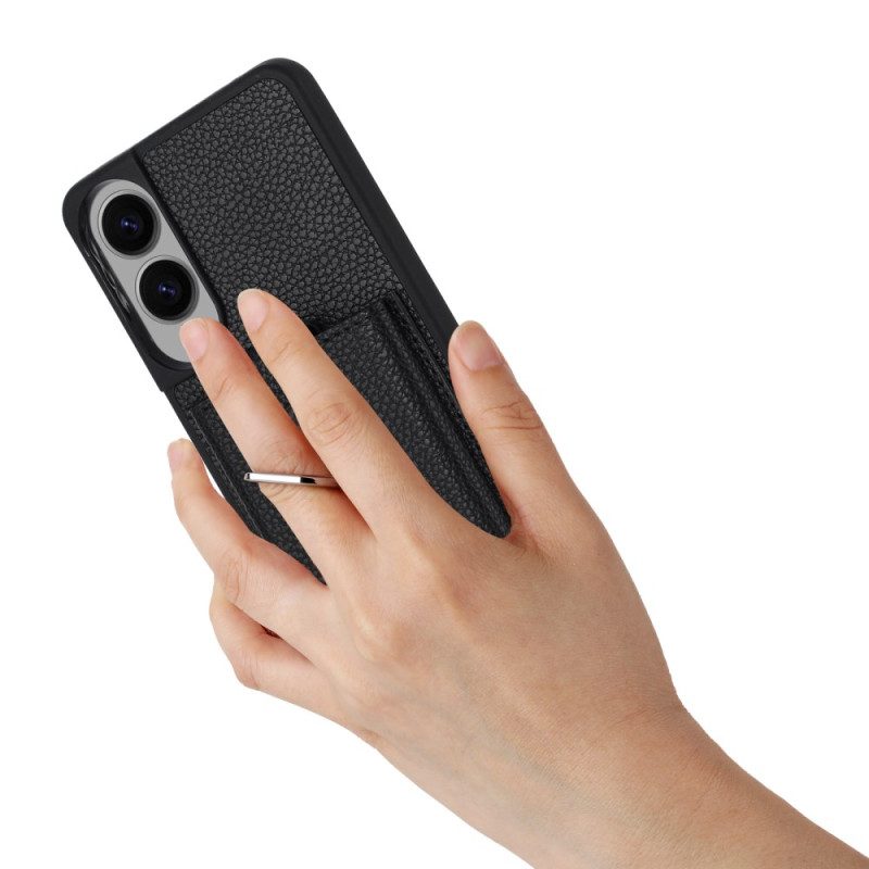 Hülle Samsung Galaxy S25 5g Edge Handyhülle Ring- Und Kartenhalter