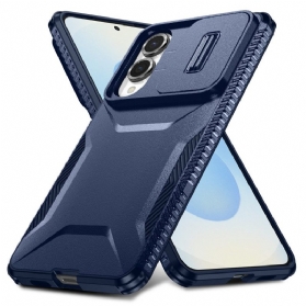 Hülle Samsung Galaxy S25 5g Edge Handyhülle Robuste Metalloptik