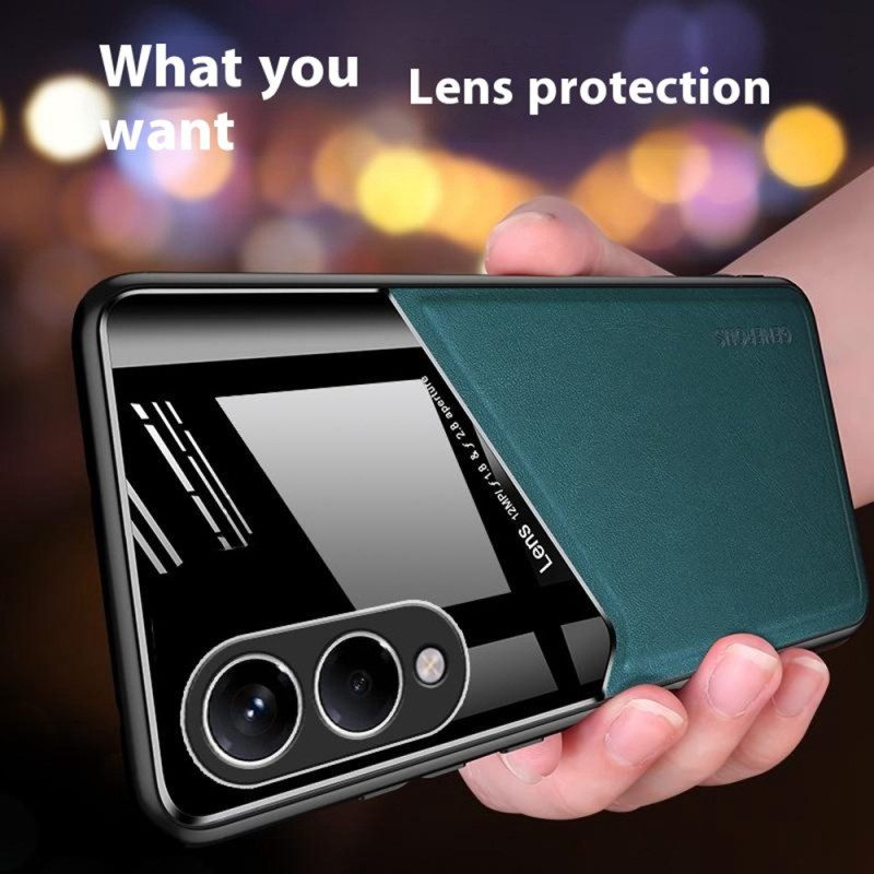 Hülle Samsung Galaxy S25 5g Edge Handyhülle Ultradünnes Case In Lederoptik