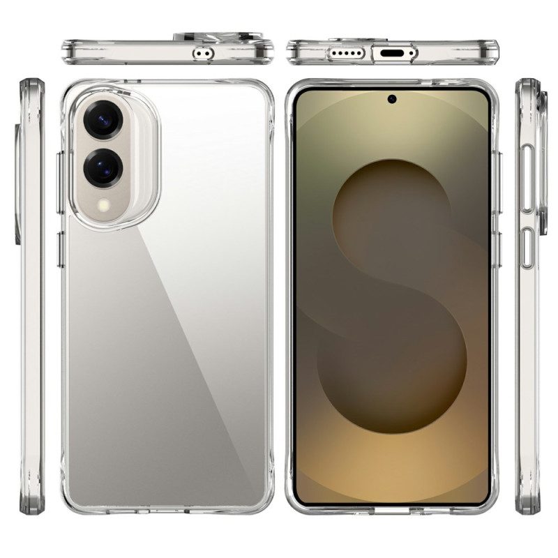 Hülle Samsung Galaxy S25 5g Edge Handyhülle Verstärktes Klarglas