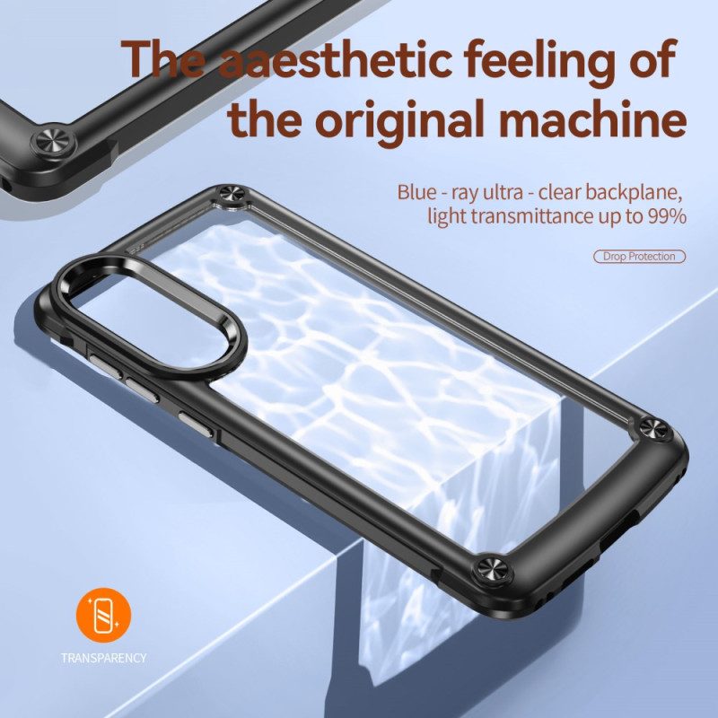 Hülle Samsung Galaxy S25 5g Edge Hybridfarbe