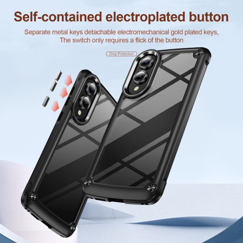 Hülle Samsung Galaxy S25 5g Edge Hybridfarbe