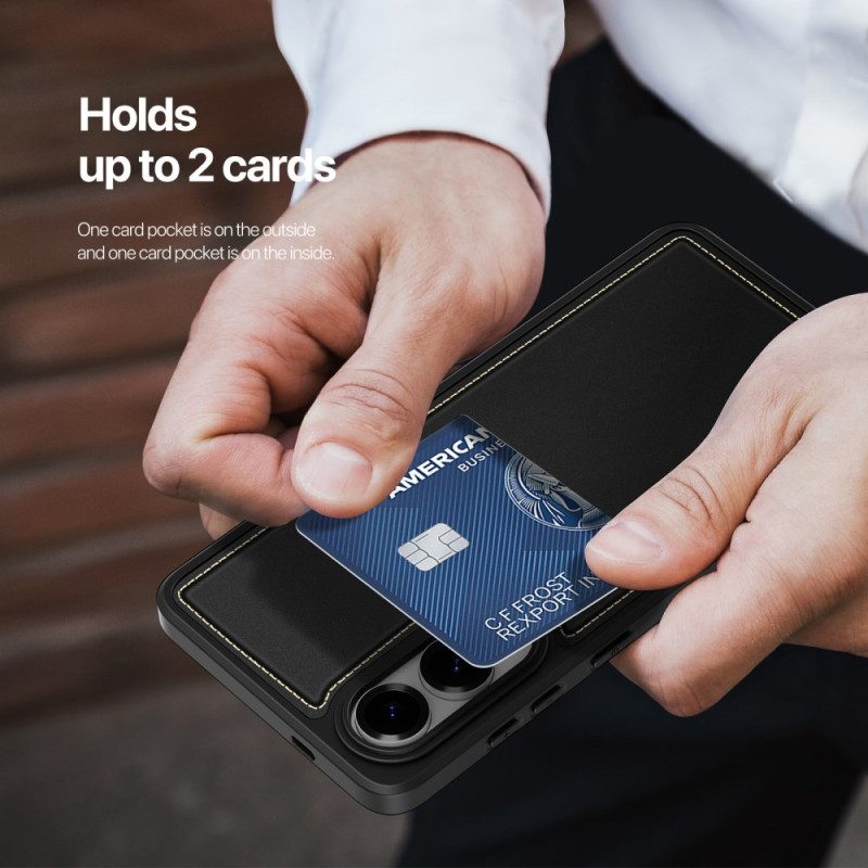 Hülle Samsung Galaxy S25 5g Edge Magnetisch Mit Kartenhalter