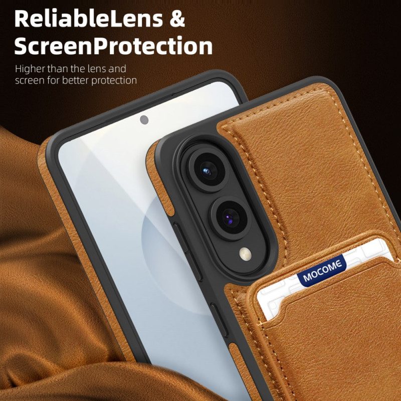 Hülle Samsung Galaxy S25 5g Edge Magnetisches Design Mit Abnehmbarem Kartenhalter