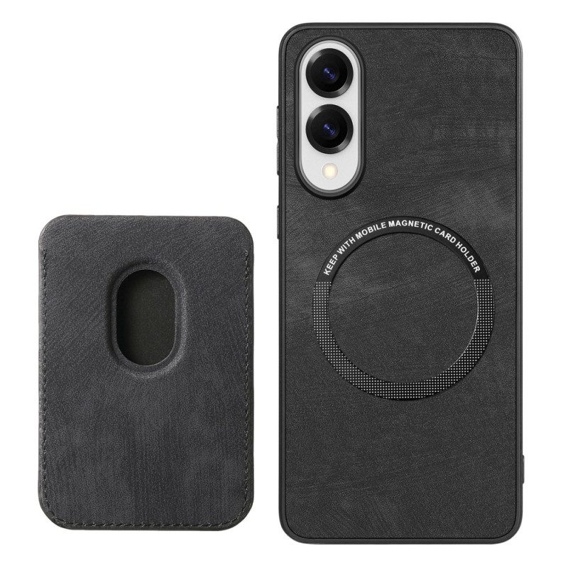 Hülle Samsung Galaxy S25 5g Edge Magsafe Kompatibel Mit Abnehmbarem Kartenhalter