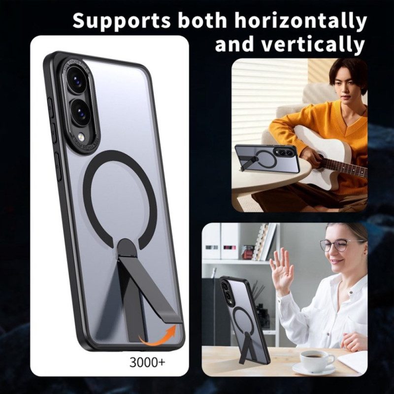 Hülle Samsung Galaxy S25 5g Edge Magsafe Kompatibel Mit Integriertem Ständer