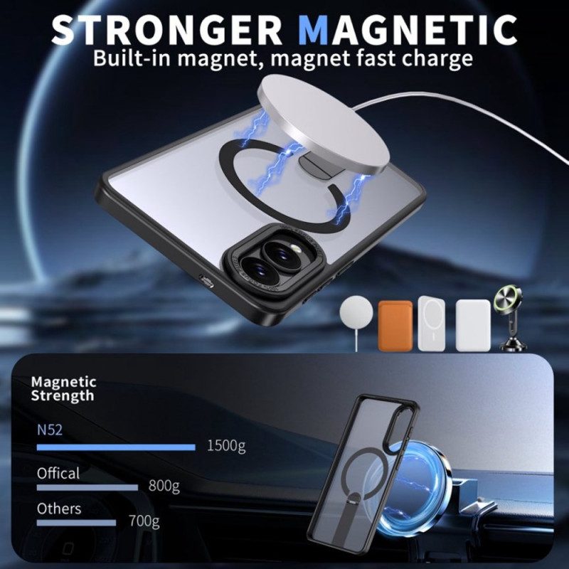 Hülle Samsung Galaxy S25 5g Edge Magsafe Kompatibel Mit Integriertem Ständer