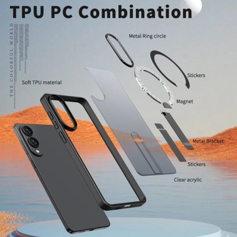 Hülle Samsung Galaxy S25 5g Edge Magsafe Kompatibel Mit Integriertem Ständer