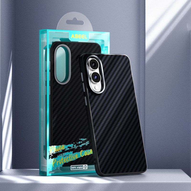 Hülle Samsung Galaxy S25 5g Edge Magsafe-kompatibles Carbonfaser-abeel