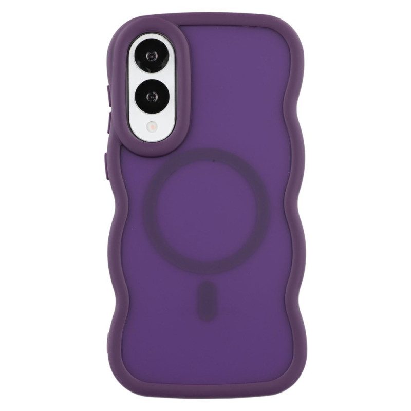 Hülle Samsung Galaxy S25 5g Edge Magsafe-kompatibles Ripple-design