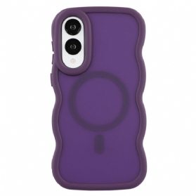 Hülle Samsung Galaxy S25 5g Edge Magsafe-kompatibles Ripple-design