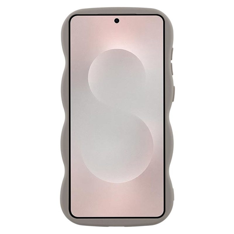 Hülle Samsung Galaxy S25 5g Edge Magsafe-kompatibles Ripple-design