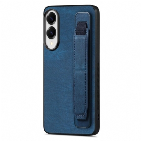 Hülle Samsung Galaxy S25 5g Edge Retro-stil Mit Stativgurt