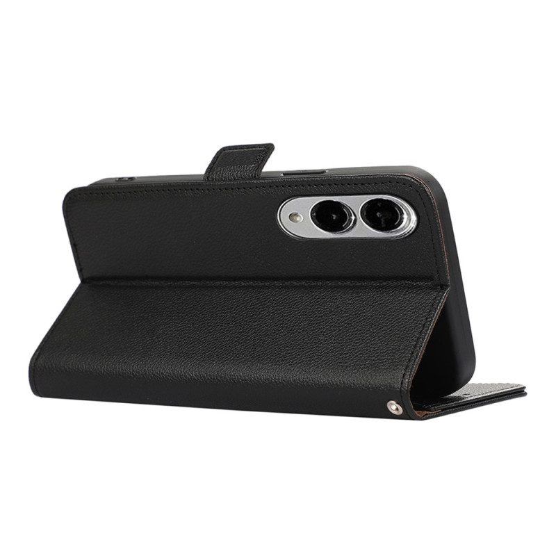 Lederhüllen Für Samsung Galaxy S25 5g Edge Abeel Rfid-schutz