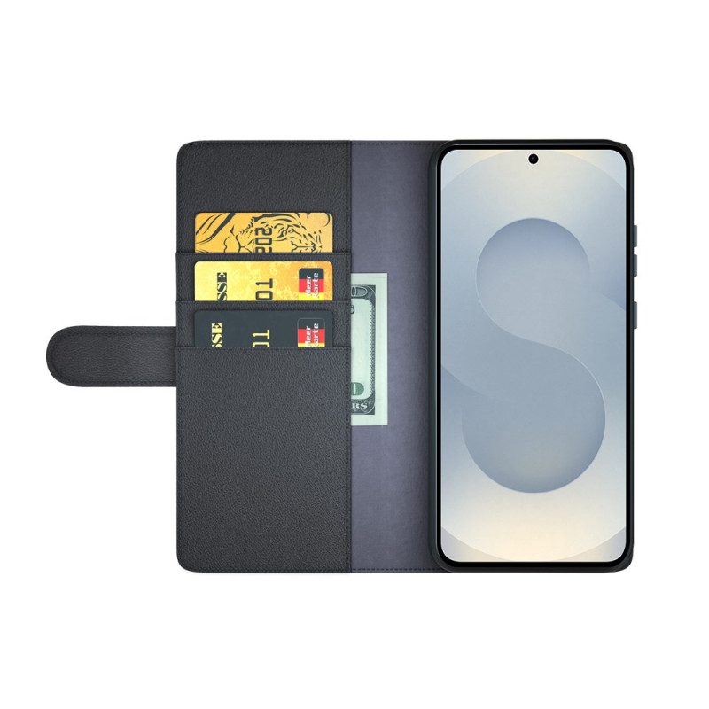 Lederhüllen Für Samsung Galaxy S25 5g Edge Echtleder