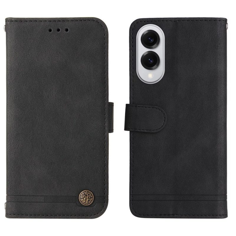 Lederhüllen Für Samsung Galaxy S25 5g Edge Nieten