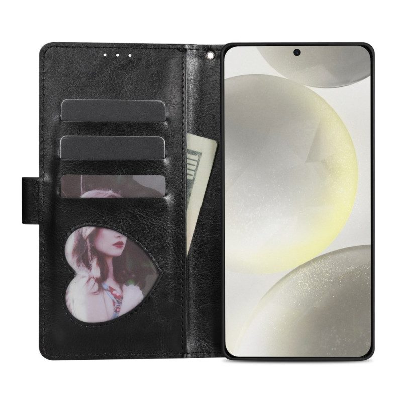 Lederhüllen Für Samsung Galaxy S25 5g Edge Pailletten-geldbörse