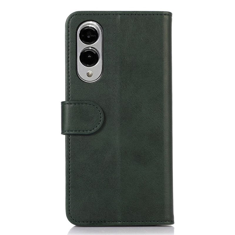 Lederhüllen Für Samsung Galaxy S25 5g Edge Strukturiertes Leder