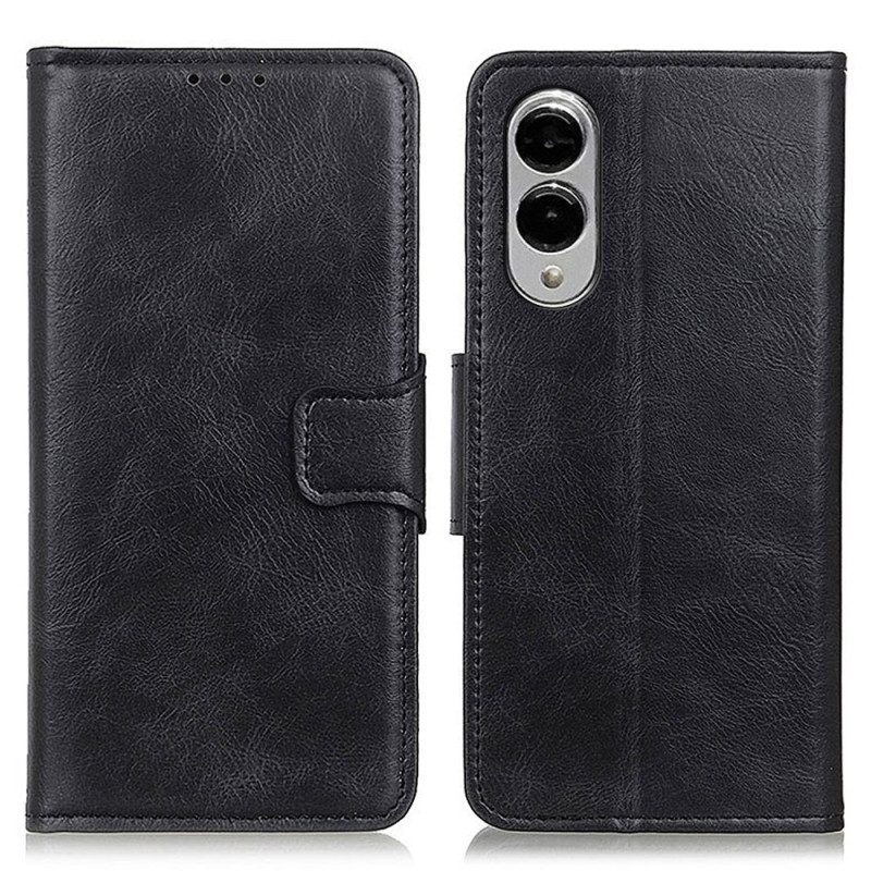 Lederhüllen Samsung Galaxy S25 5g Edge Beiges Design