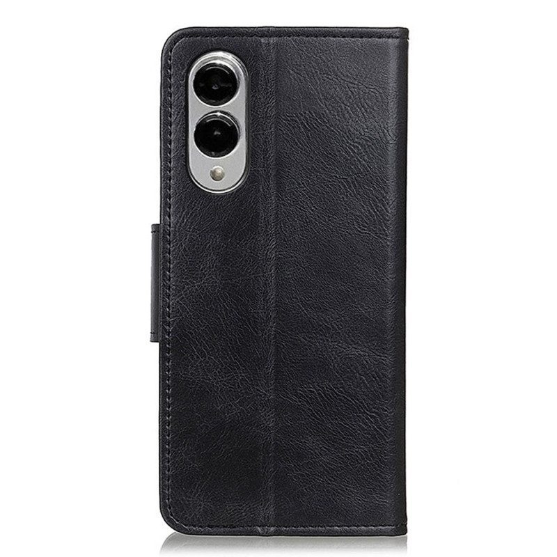 Lederhüllen Samsung Galaxy S25 5g Edge Beiges Design