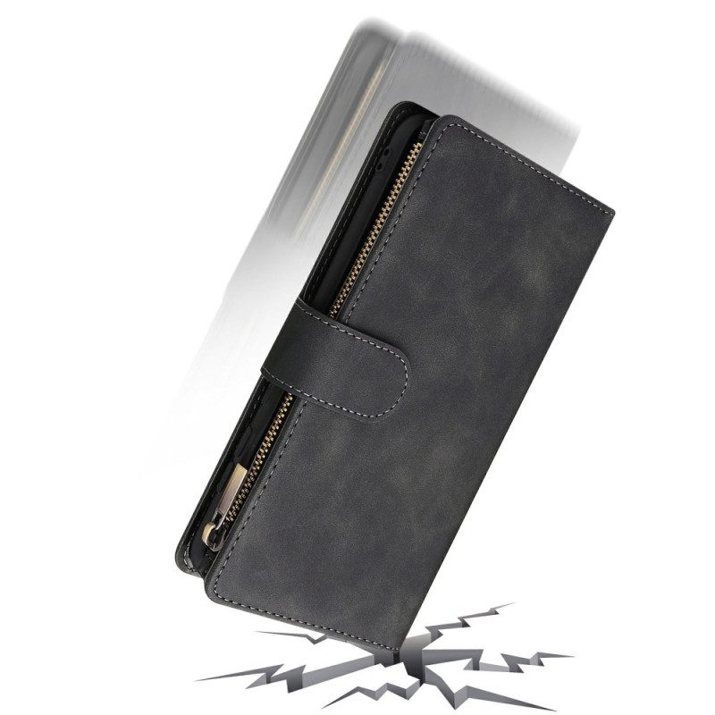 Lederhüllen Samsung Galaxy S25 5g Edge Geldbörse In Wildlederoptik