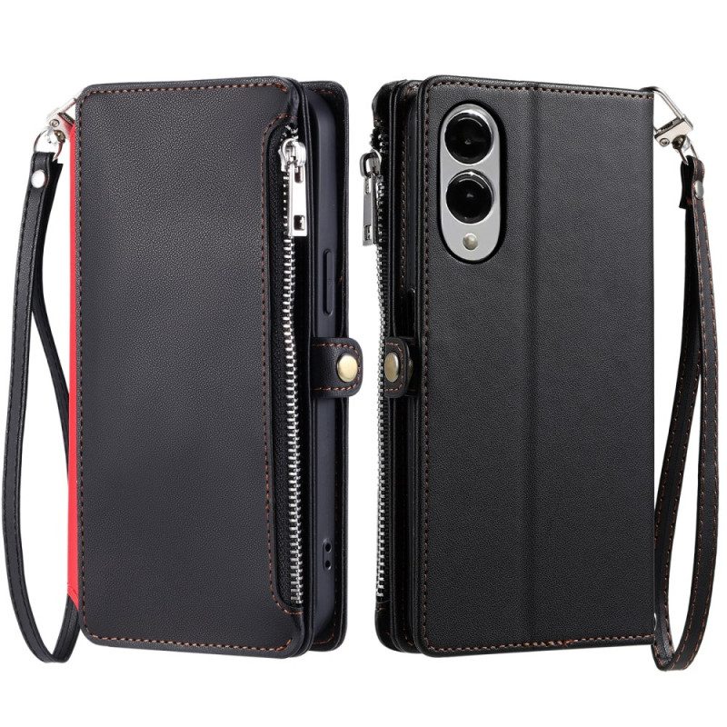 Lederhüllen Samsung Galaxy S25 5g Edge Handyhülle Ergonomische Handschlaufe