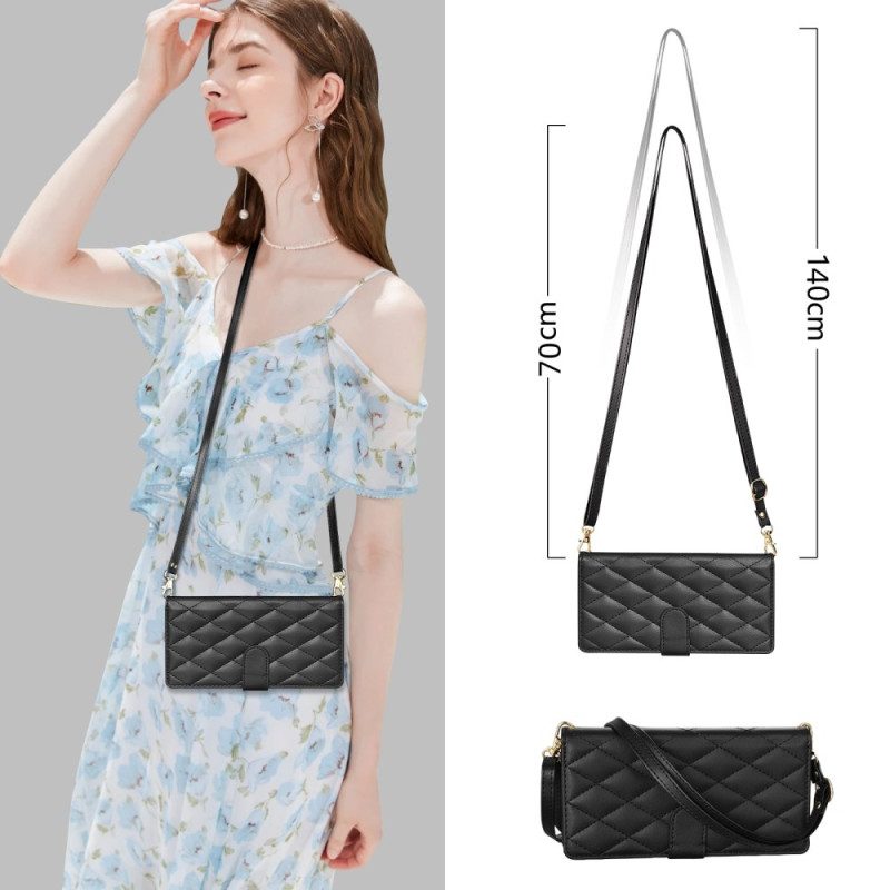 Lederhüllen Samsung Galaxy S25 5g Edge Handyhülle Gesteppte Geldbörse