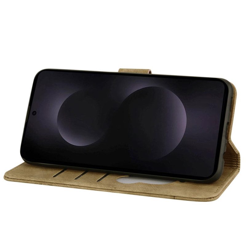 Lederhüllen Samsung Galaxy S25 5g Edge Handyhülle Katzenmotiv