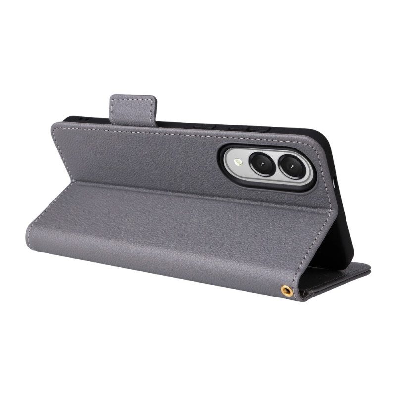 Lederhüllen Samsung Galaxy S25 5g Edge Handyhülle Kunstleder Mit Riemen