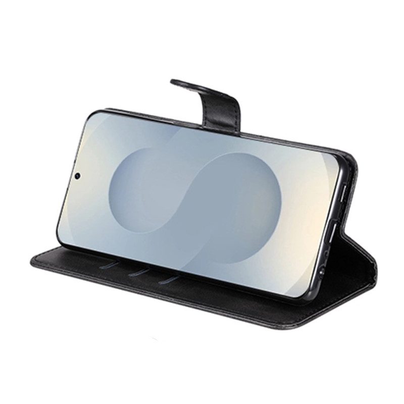 Lederhüllen Samsung Galaxy S25 5g Edge Handyhülle Reißverschlusstasche