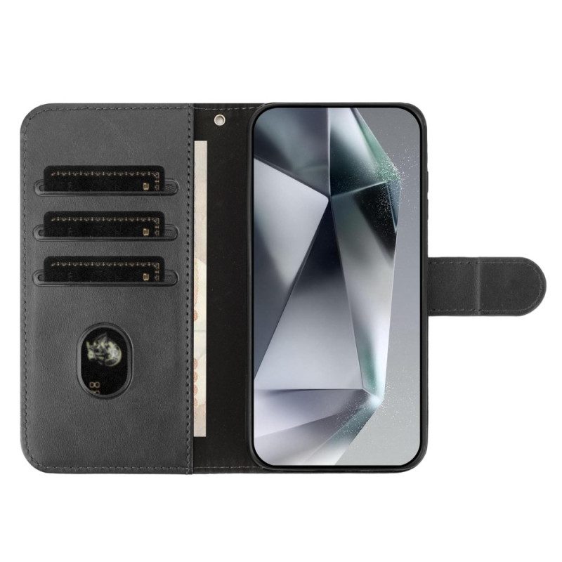 Lederhüllen Samsung Galaxy S25 5g Edge Riemendesign