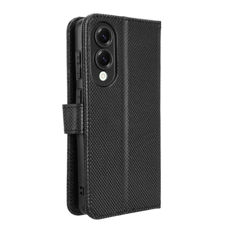 Lederhüllen Samsung Galaxy S25 5g Edge Riemenpunkte