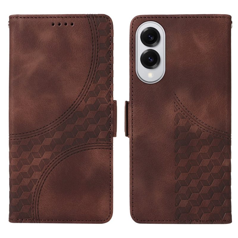 Lederhüllen Samsung Galaxy S25 5g Edge Sternen-design