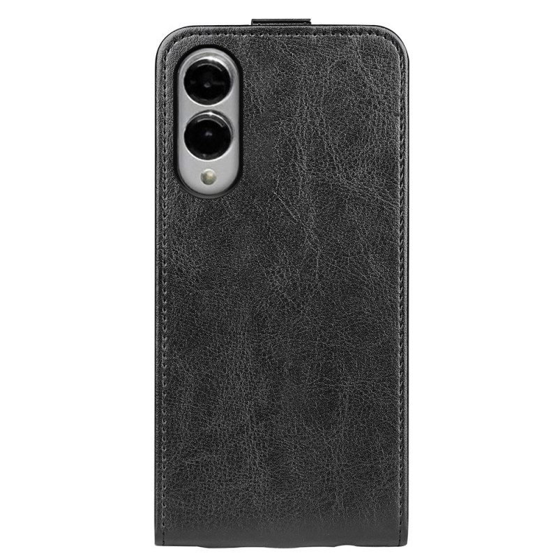 Lederhüllen Samsung Galaxy S25 5g Edge Vertikale Klappe