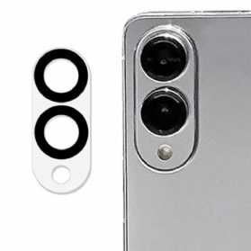 Objektivschutz Aus Gehärtetem Glas Für Samsung Galaxy S25 Edge (schwarzes Rundes Design)