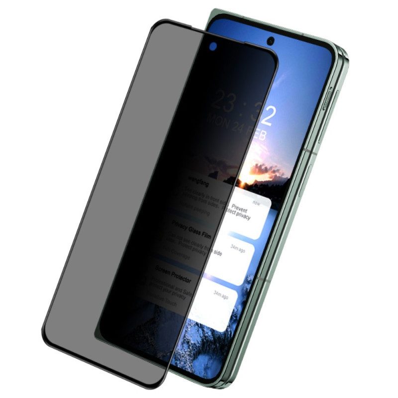 Anti-spionage-displayschutzfolie Aus Gehärtetem Glas Für Oppo Find N3 / Oneplus Open (vorderseite) Imak
