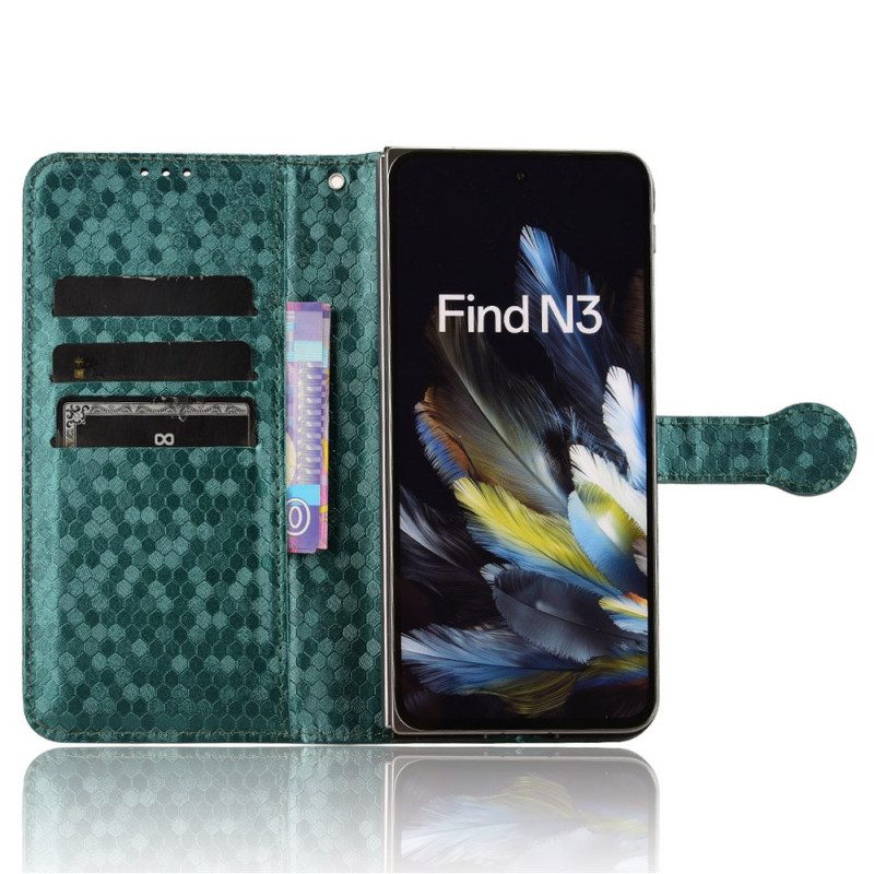 Case Oppo Find N3 Handyhülle Mit Kratzfester Markierung Und Brieftasche