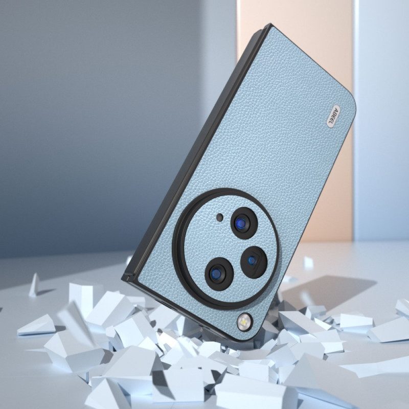 Hülle Für Oppo Find N3 Abeel Natürliches Litschi-leder