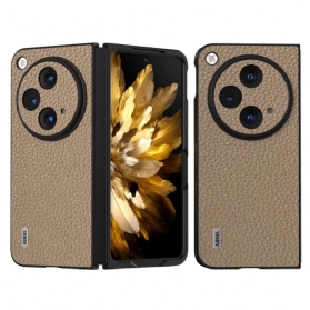 Hülle Für Oppo Find N3 Echtes Lychee-leder Abeel