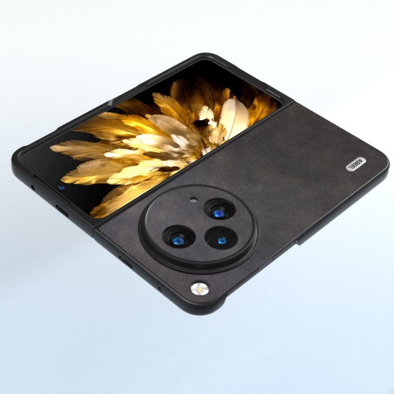 Hülle Für Oppo Find N3 Mattes Kunstleder Abeel