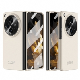 Hülle Für Oppo Find N3 Mit Displayschutzfolie Aus Gehärtetem Glas