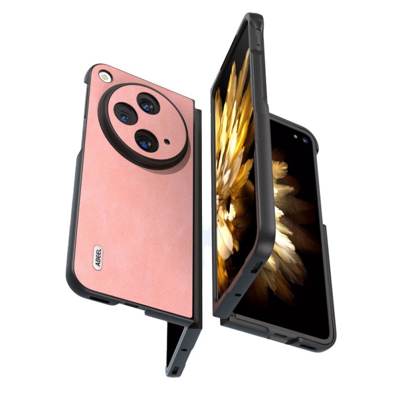 Hülle Oppo Find N3 Abeel Neutrales Kunstleder