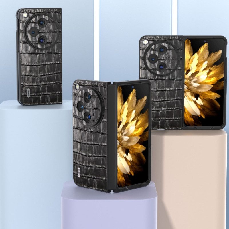 Hülle Oppo Find N3 Handyhülle Abeel Krokodilleder-effekt